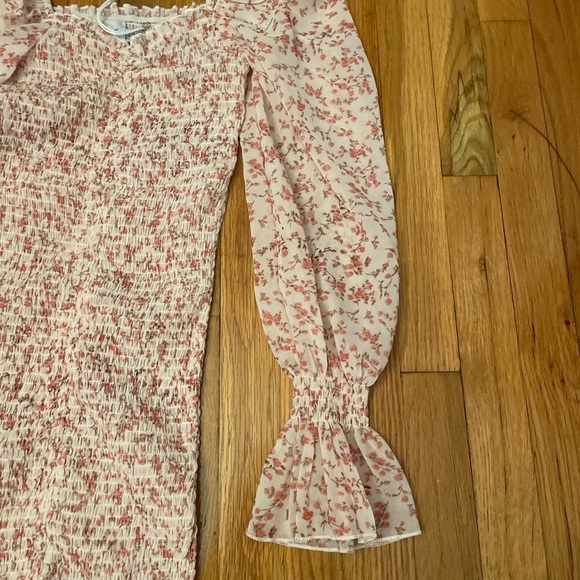 NWT Princess Polly Pink Floral Dress Size 4 - Picture 3 of 9